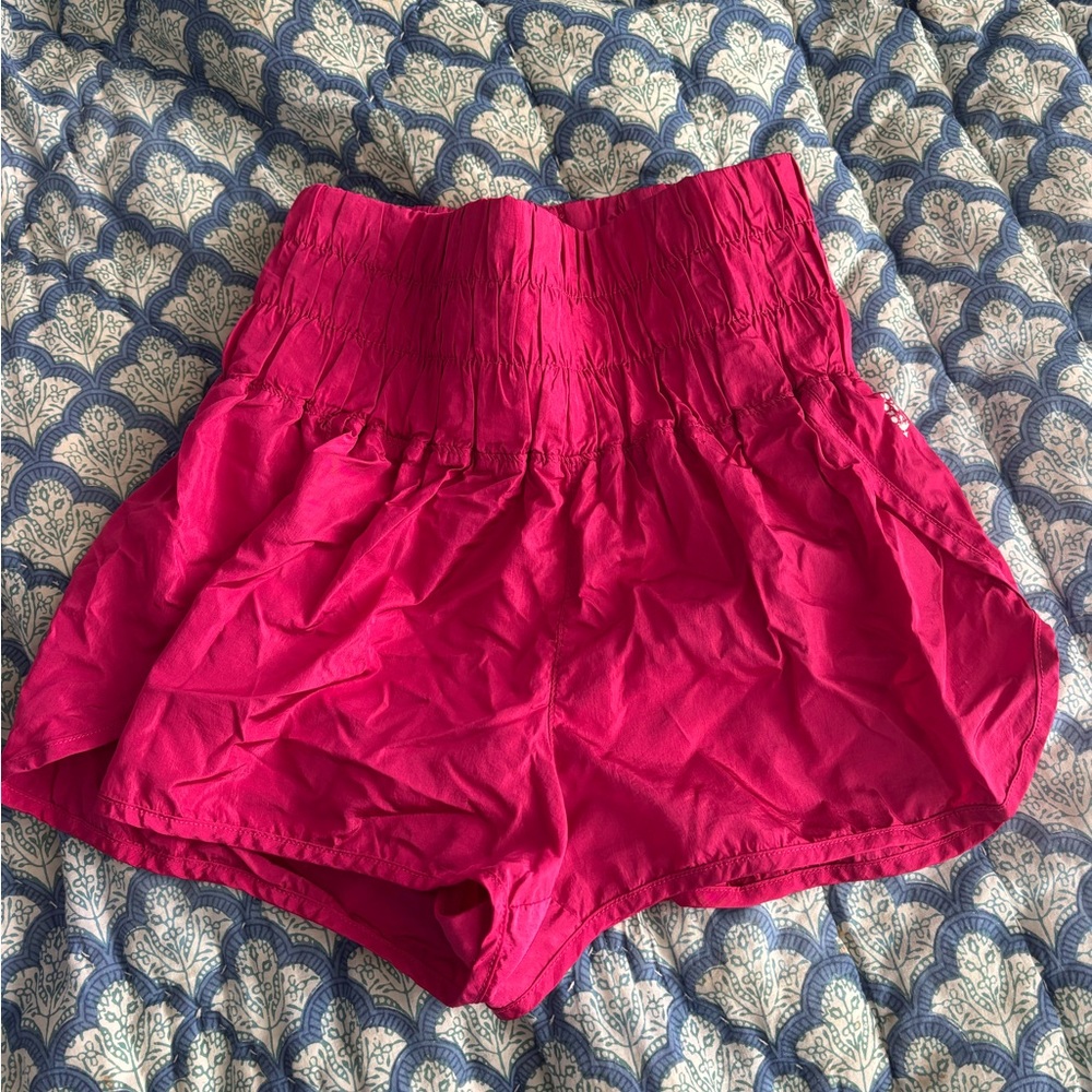 Free people movement Women's Pink High-Waisted Shorts